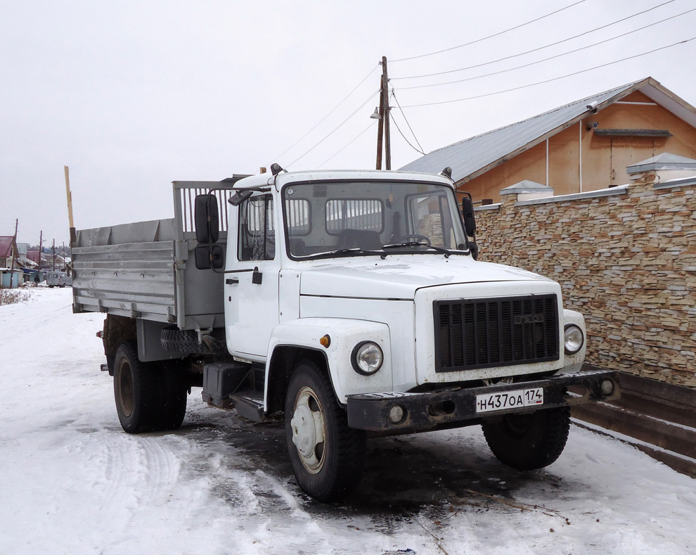 Челябинская область, № Н 437 ОА 174 — ГАЗ-3309