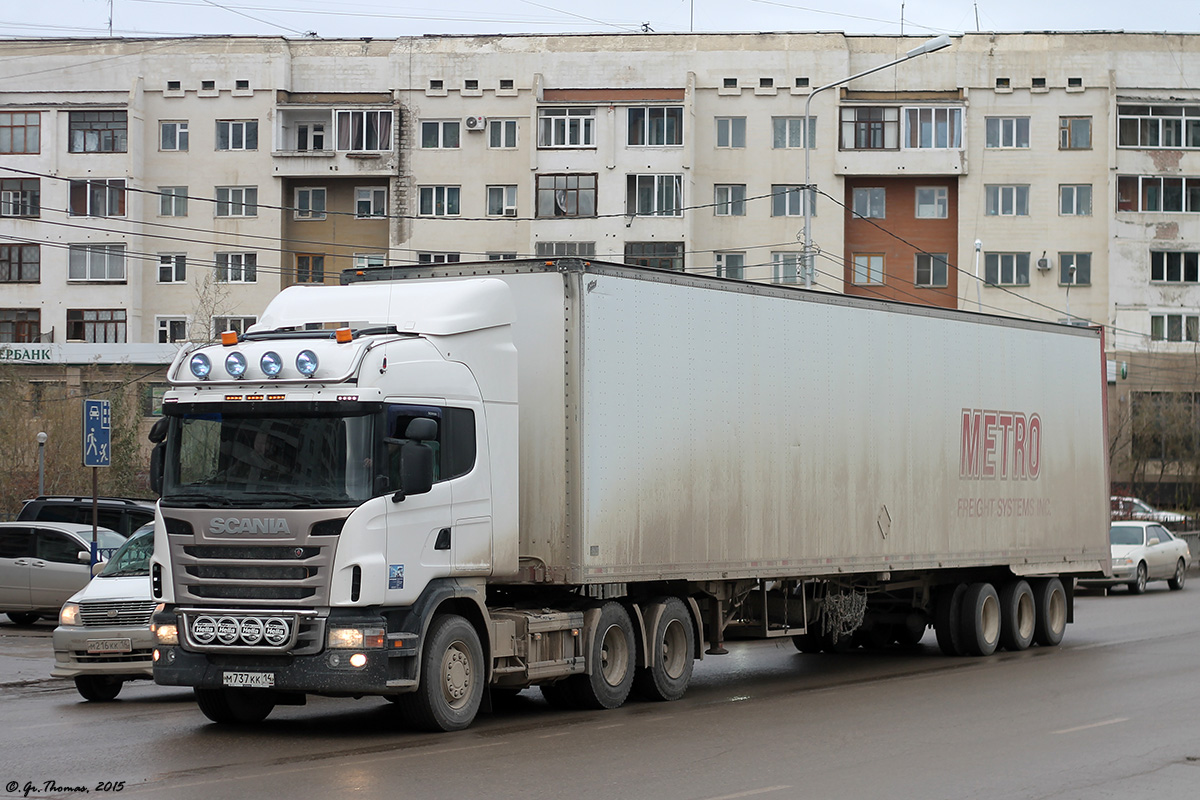 Саха (Якутия), № М 737 КК 14 — Scania ('2009) G440