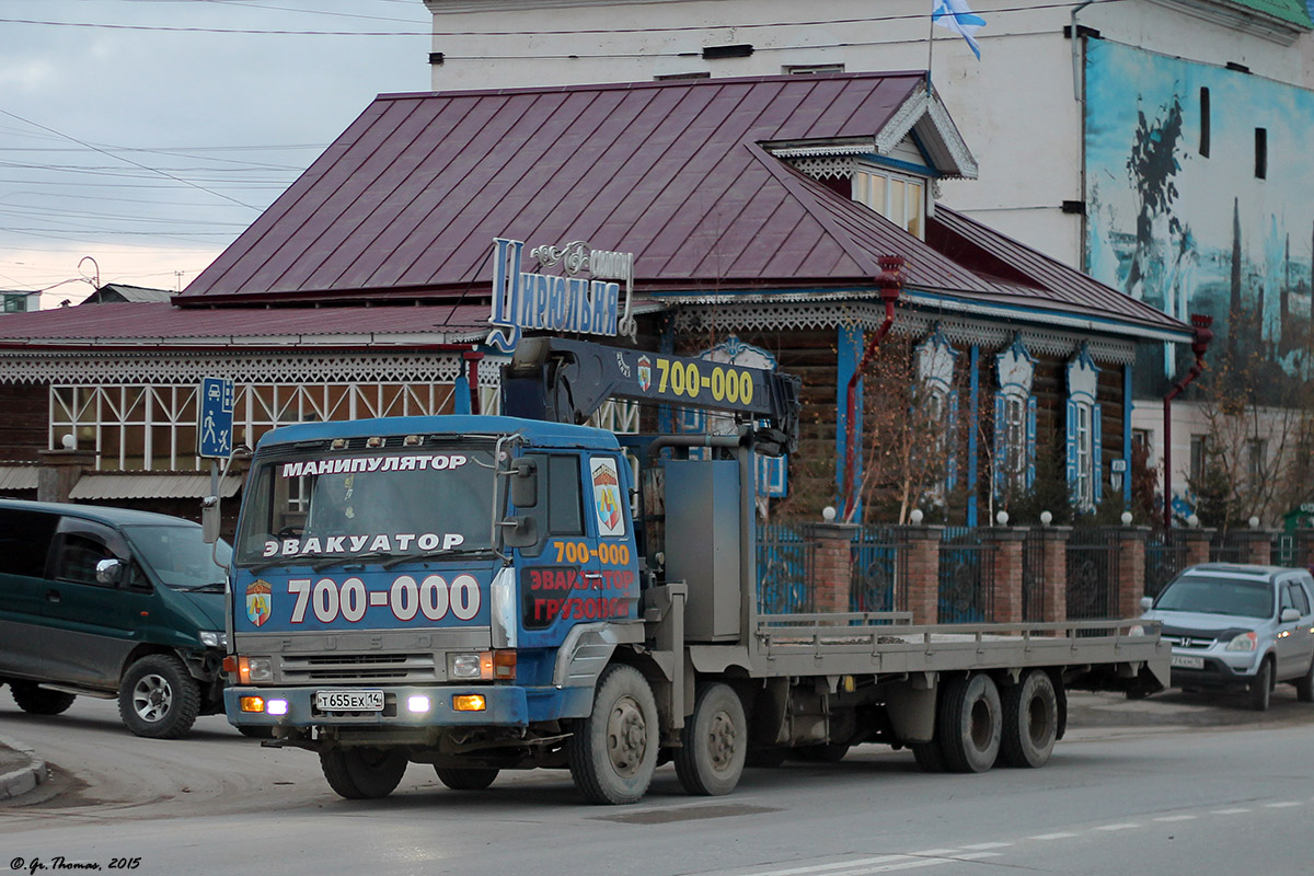 Саха (Якутия), № Т 655 ЕХ 14 — Mitsubishi Fuso The Great