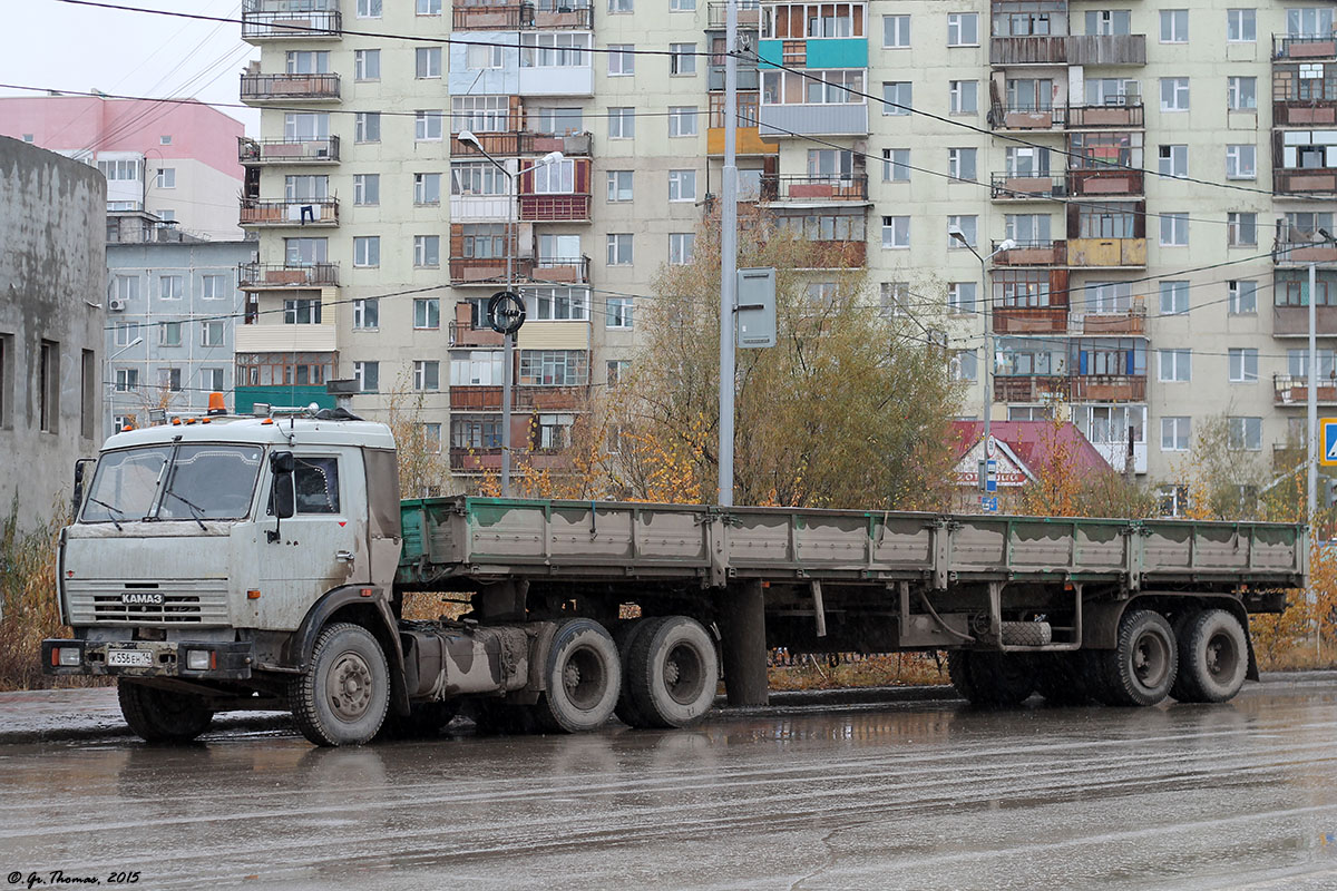 Саха (Якутия), № К 556 ЕН 14 — КамАЗ-54115 (общая модель)