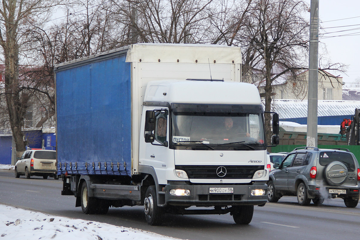 Пензенская область, № Н 900 ОУ 58 — Mercedes-Benz Atego 1222