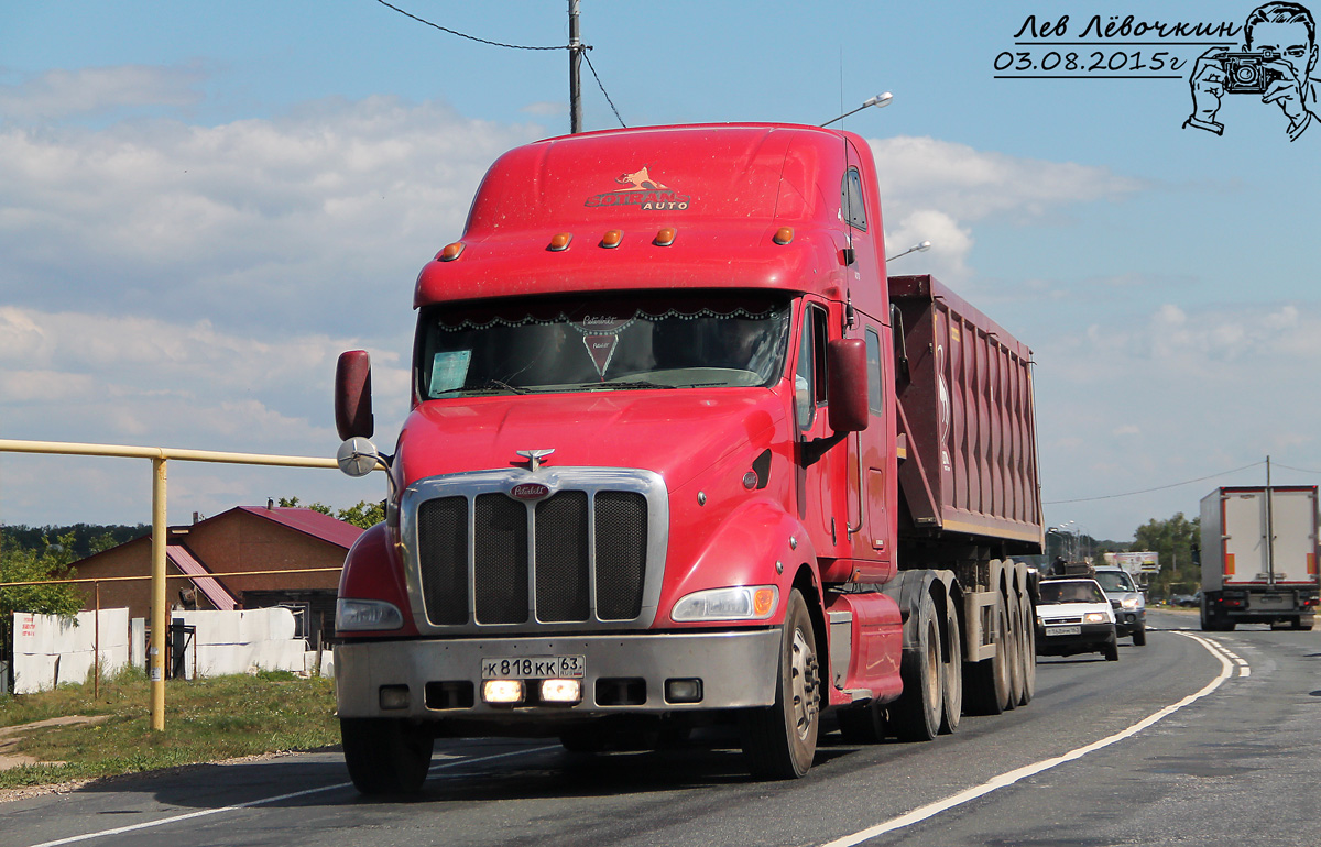 Самарская область, № К 818 КК 63 — Peterbilt 387