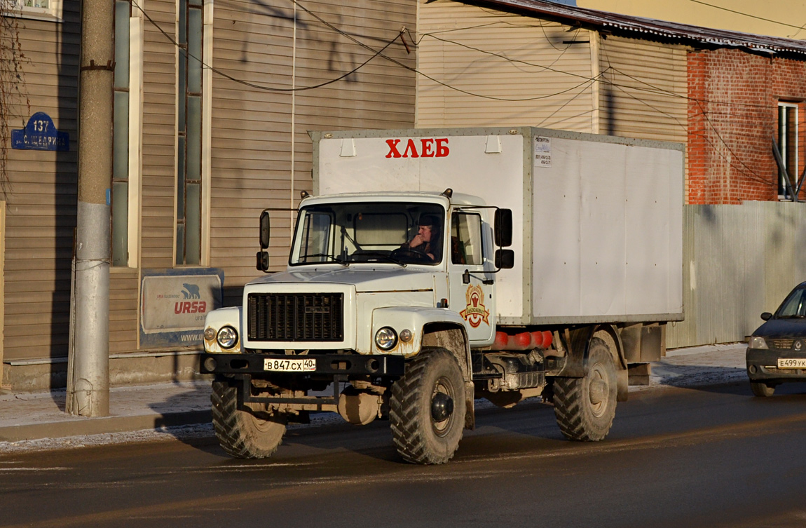 Калужская область, № В 847 СХ 40 — ГАЗ-3308 «Садко»