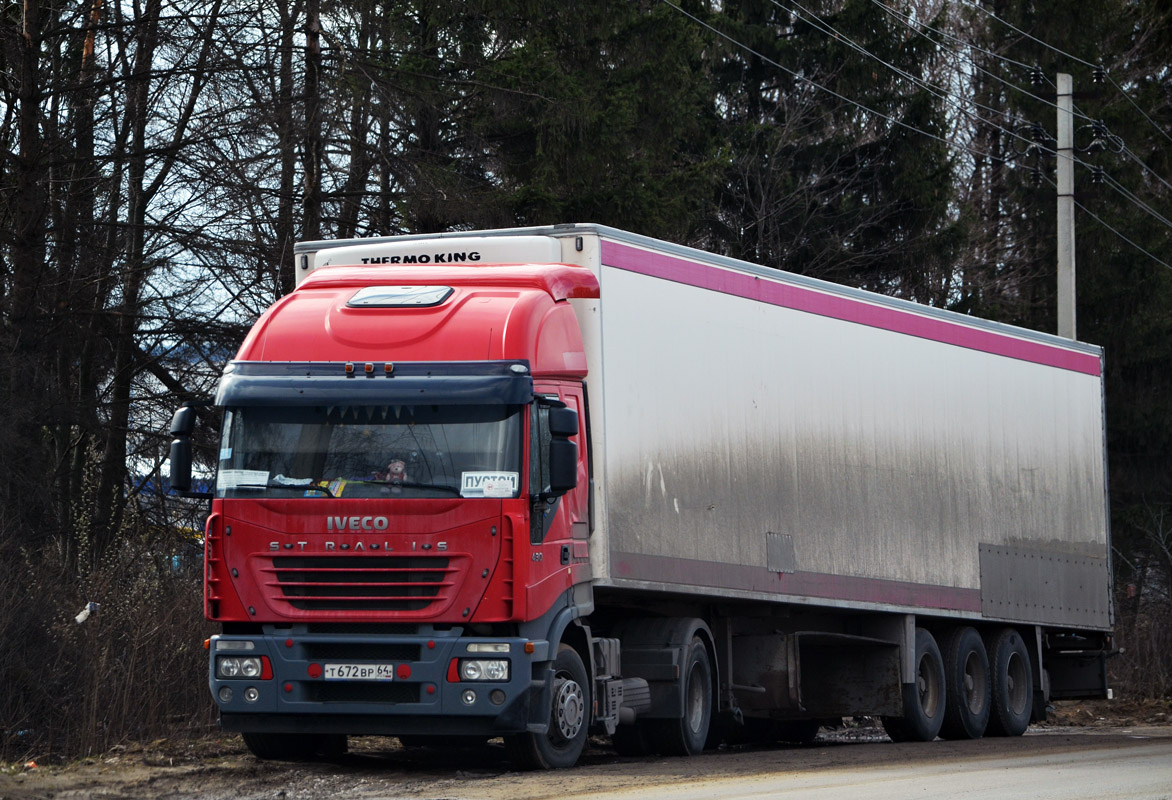 Саратовская область, № Т 672 ВР 64 — IVECO Stralis ('2002) 430