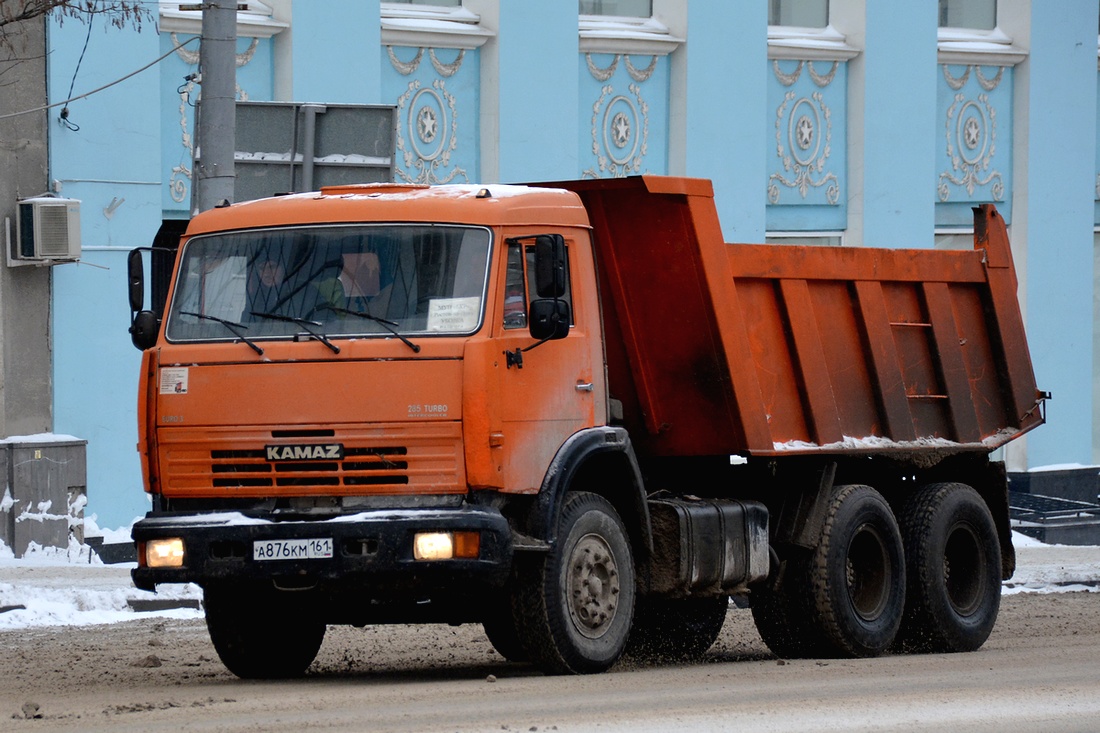 Ростовская область, № А 876 КМ 161 — КамАЗ-65115-D3