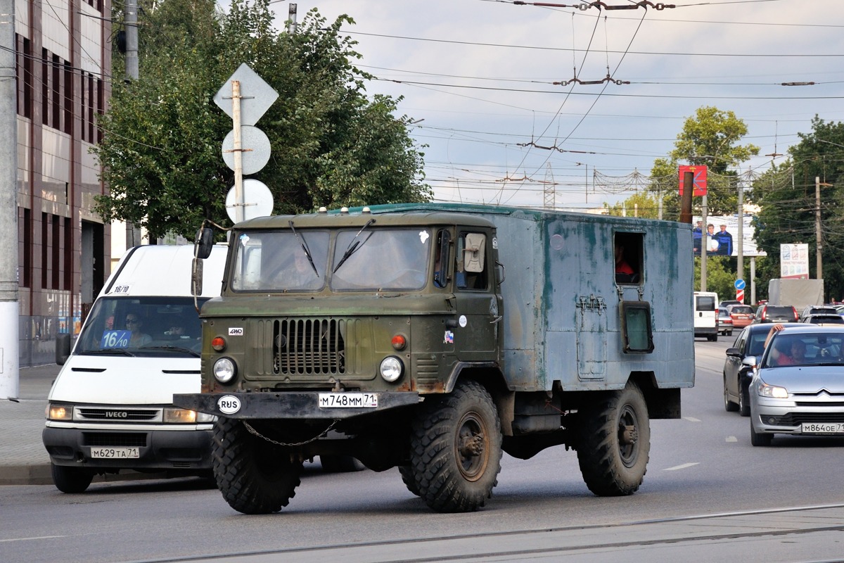 Тульская область, № М 748 ММ 71 — ГАЗ-66-11