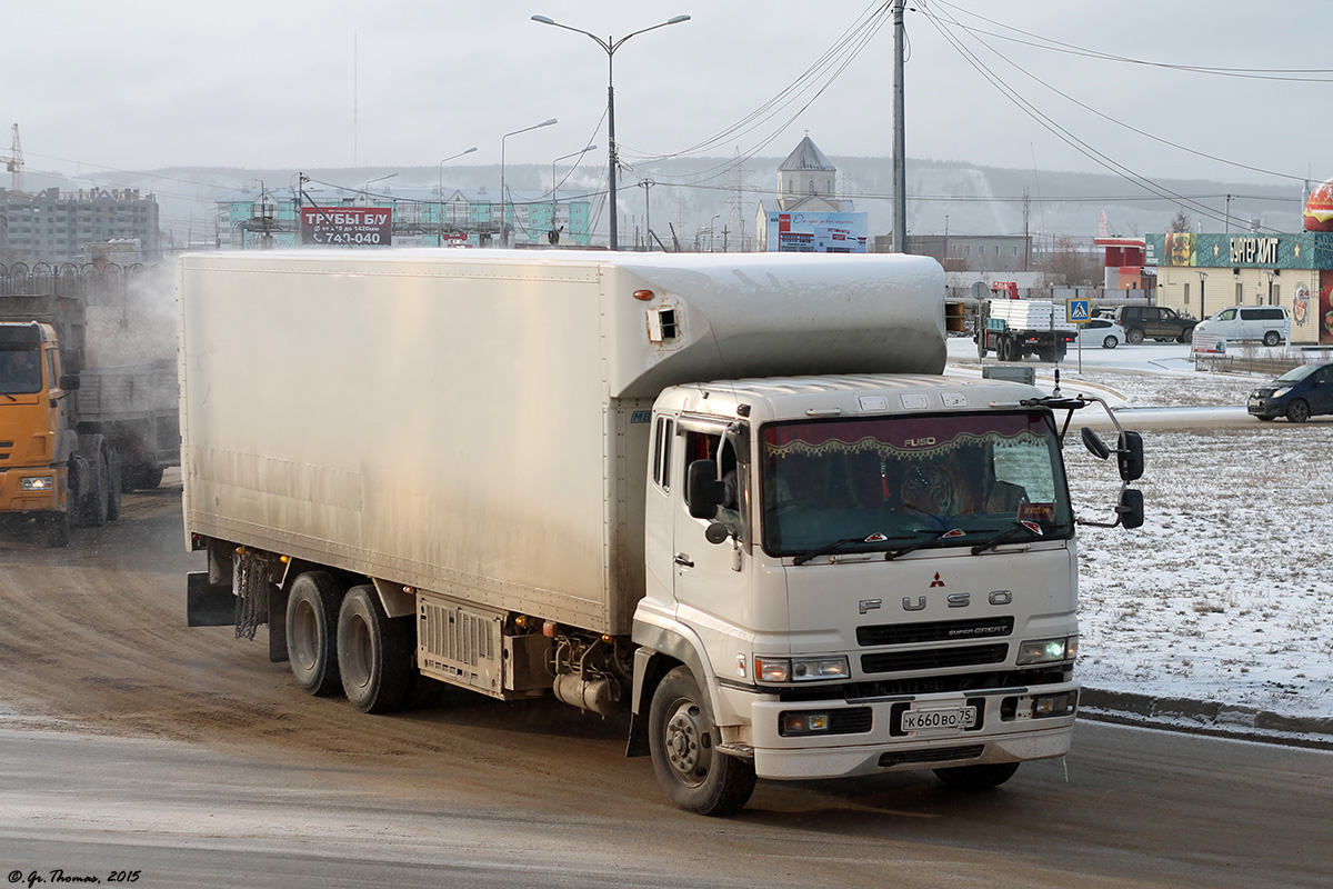 Забайкальский край, № К 660 ВО 75 — Mitsubishi Fuso Super Great