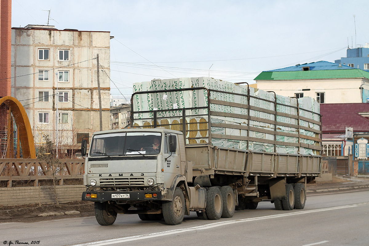 Саха (Якутия), № М 177 КТ 14 — КамАЗ-5410