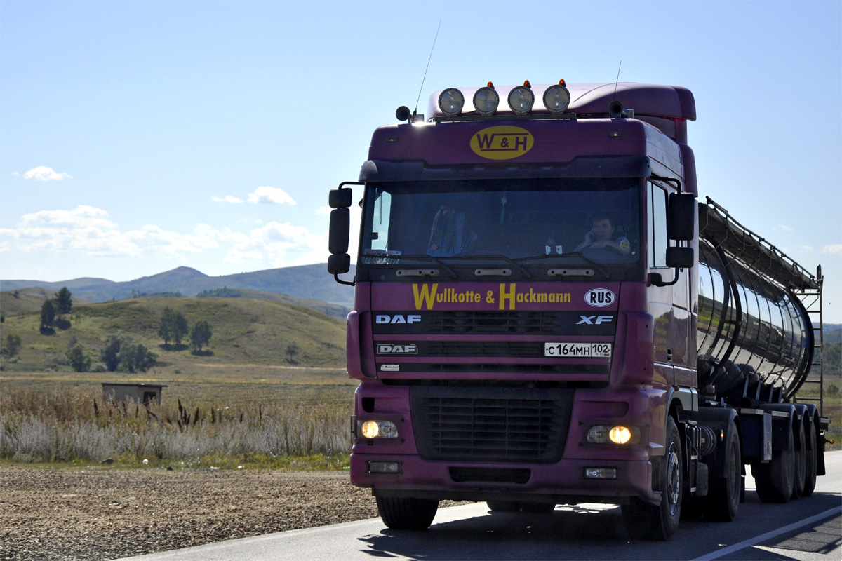 Башкортостан, № С 164 МН 102 — DAF XF95 FT