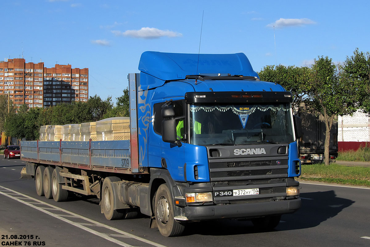 Московская область, № У 372 НУ 150 — Scania ('1996) P340