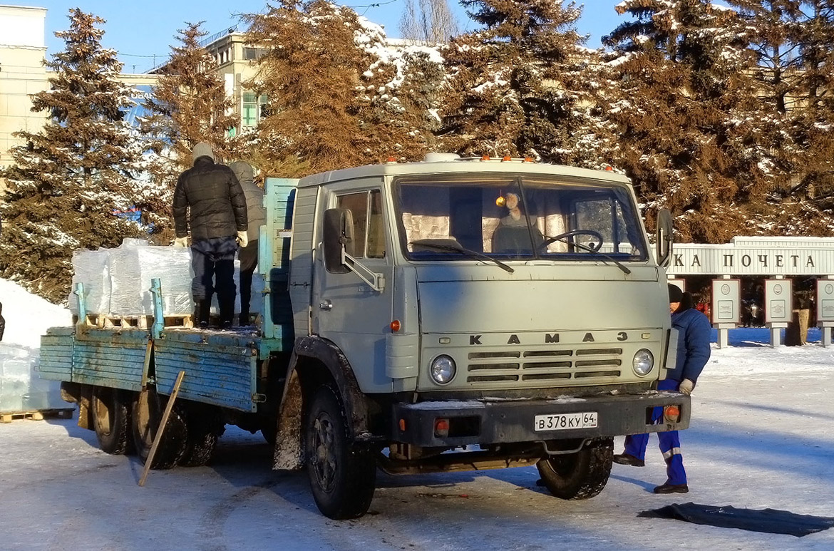 Саратовская область, № В 378 КУ 64 — КамАЗ-53212