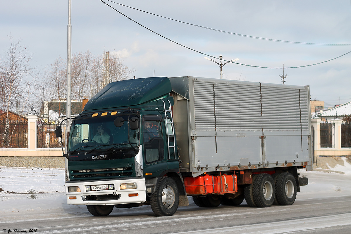 Саха (Якутия), № К 404 ЕА 14 — Isuzu Giga (общая модель)