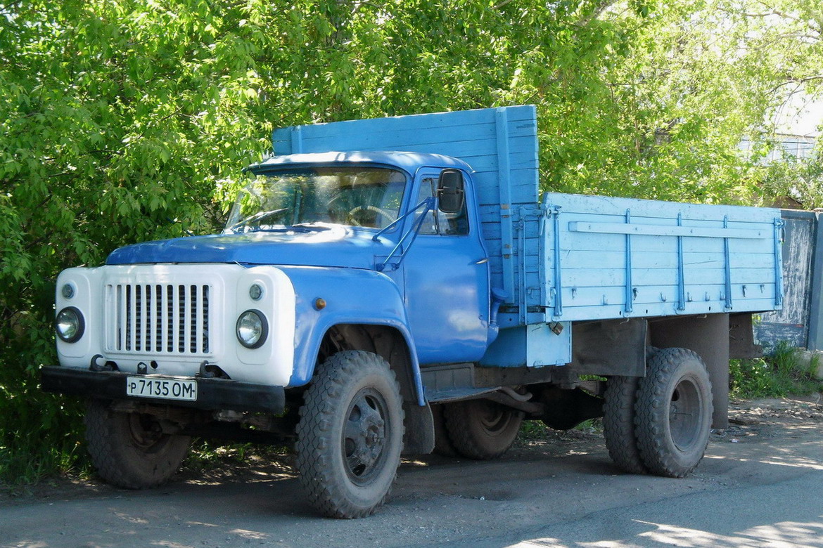 Омская область, № Р 7135 ОМ — ГАЗ-53А