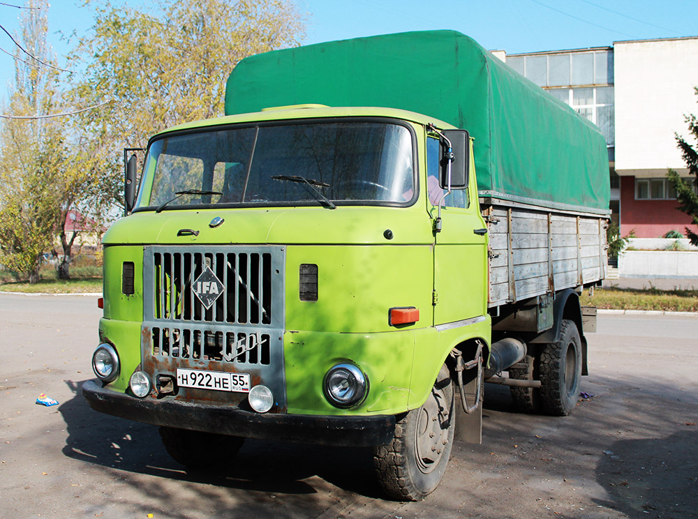 Омская область, № Н 922 НЕ 55 — IFA W50L