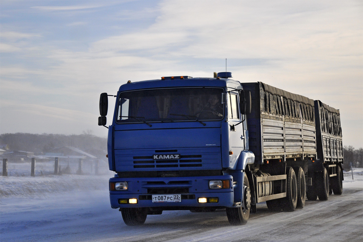 Алтайский край, № Т 087 РС 22 — КамАЗ-65117 [651170]