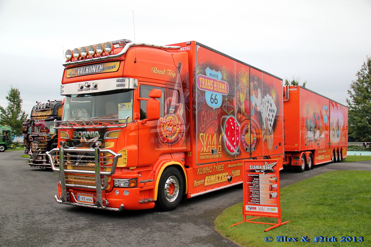 Финляндия, № IKE-444 — Scania ('2009) R560