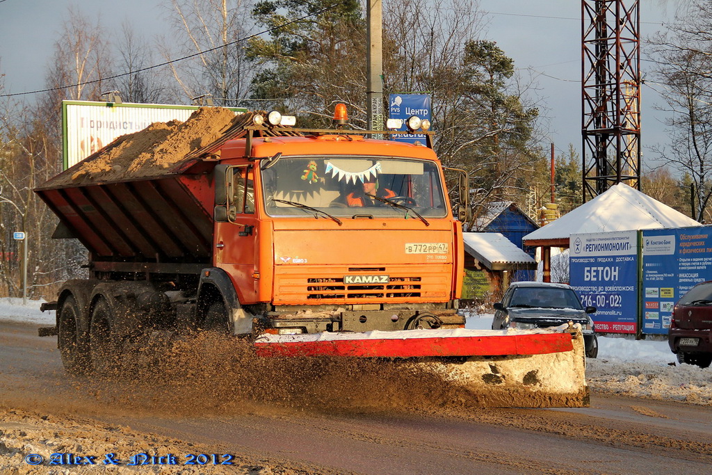 Ленинградская область, № В 772 РР 47 — КамАЗ-65115-62