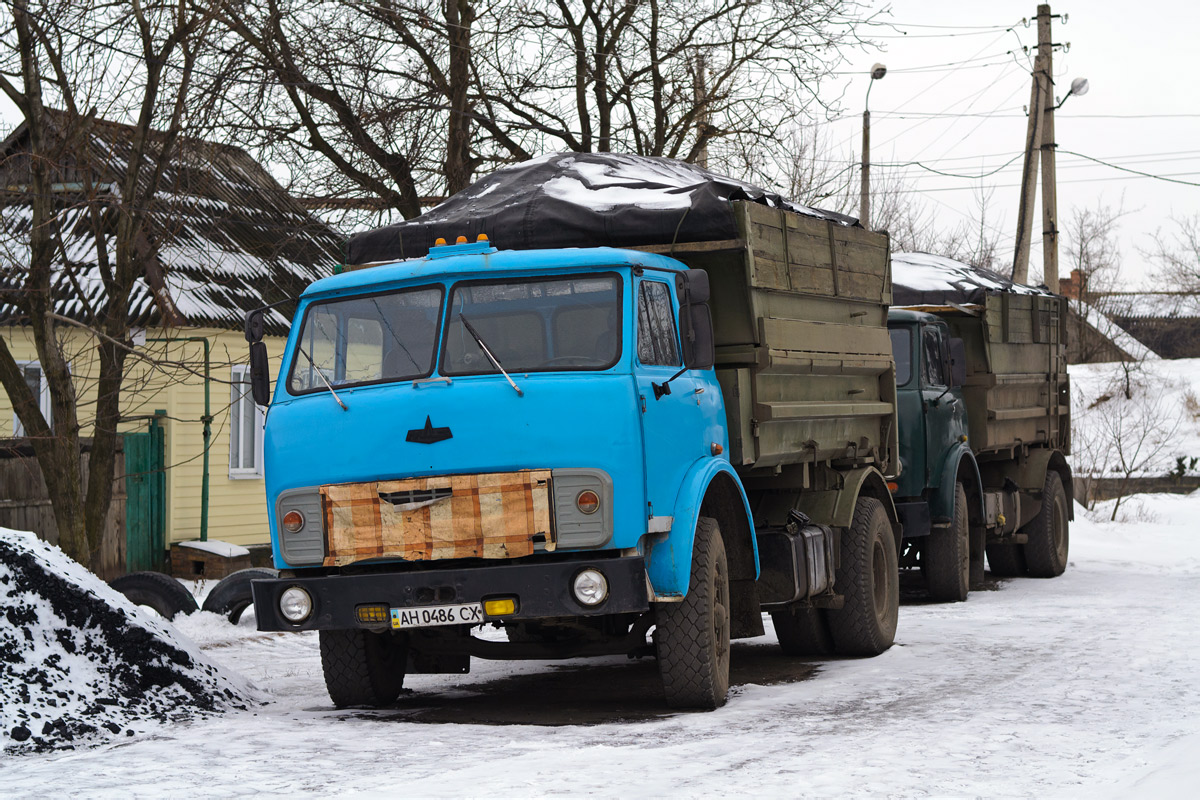 Донецкая область, № АН 0486 СХ — МАЗ-5549