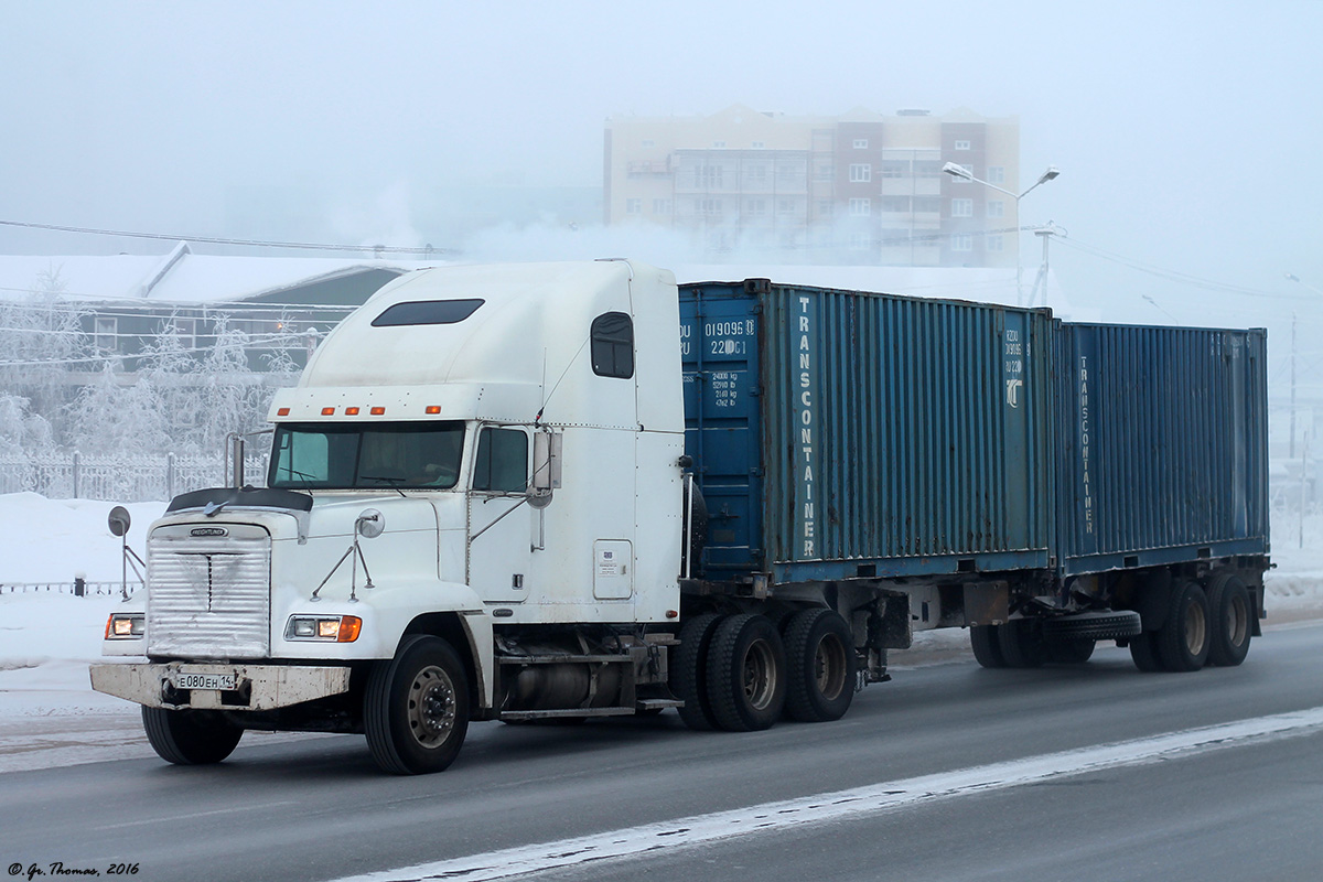 Саха (Якутия), № Е 080 ЕН 14 — Freightliner FLD 120