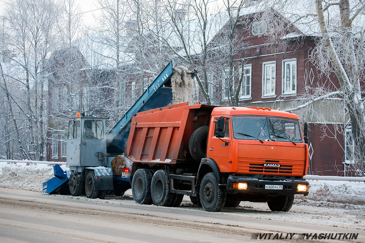 Архангельская область, № Е 600 РХ 29 — КамАЗ-65115 [651150]