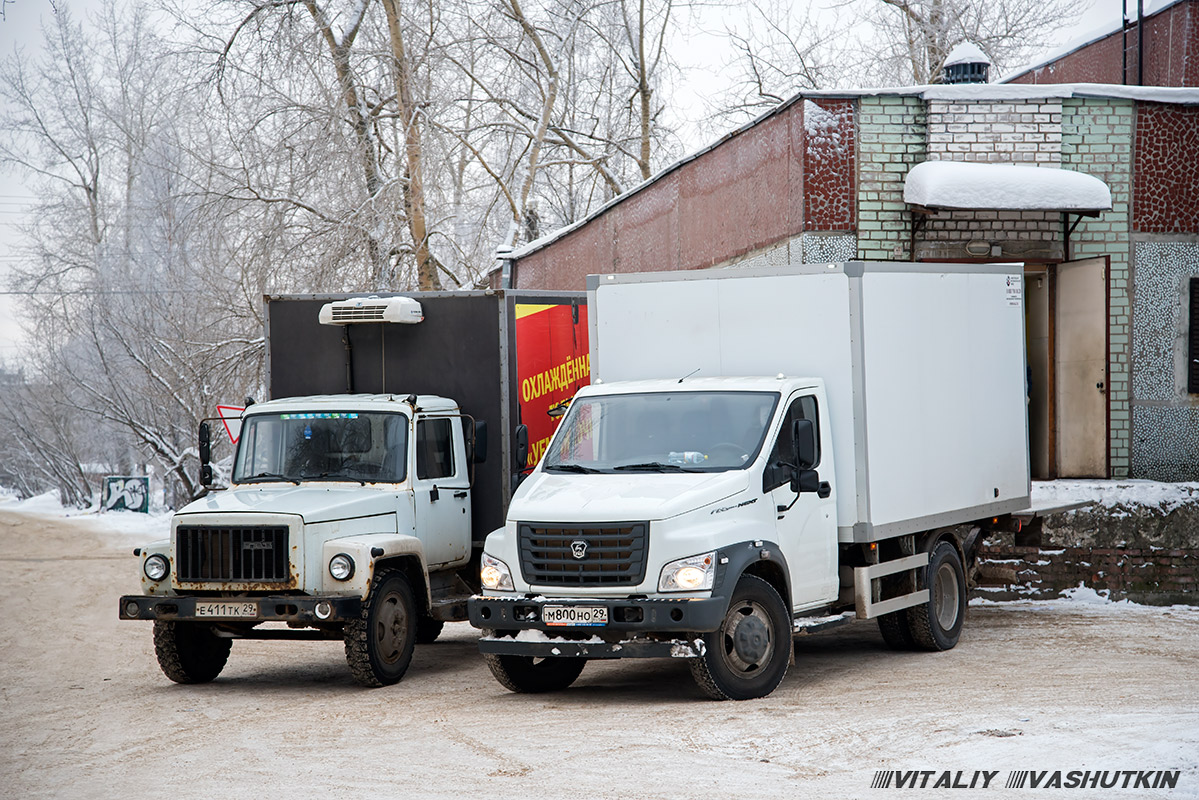 Архангельская область, № М 800 НО 29 — ГАЗ-C41R13