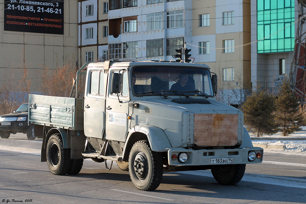 Саха (Якутия), № Т 183 ВО 14 — ЗИЛ-433362