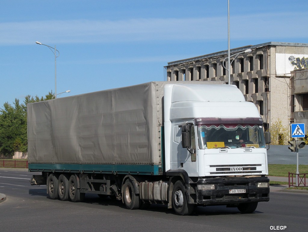 Гродненская область, № АВ 7093-4 — IVECO EuroTech