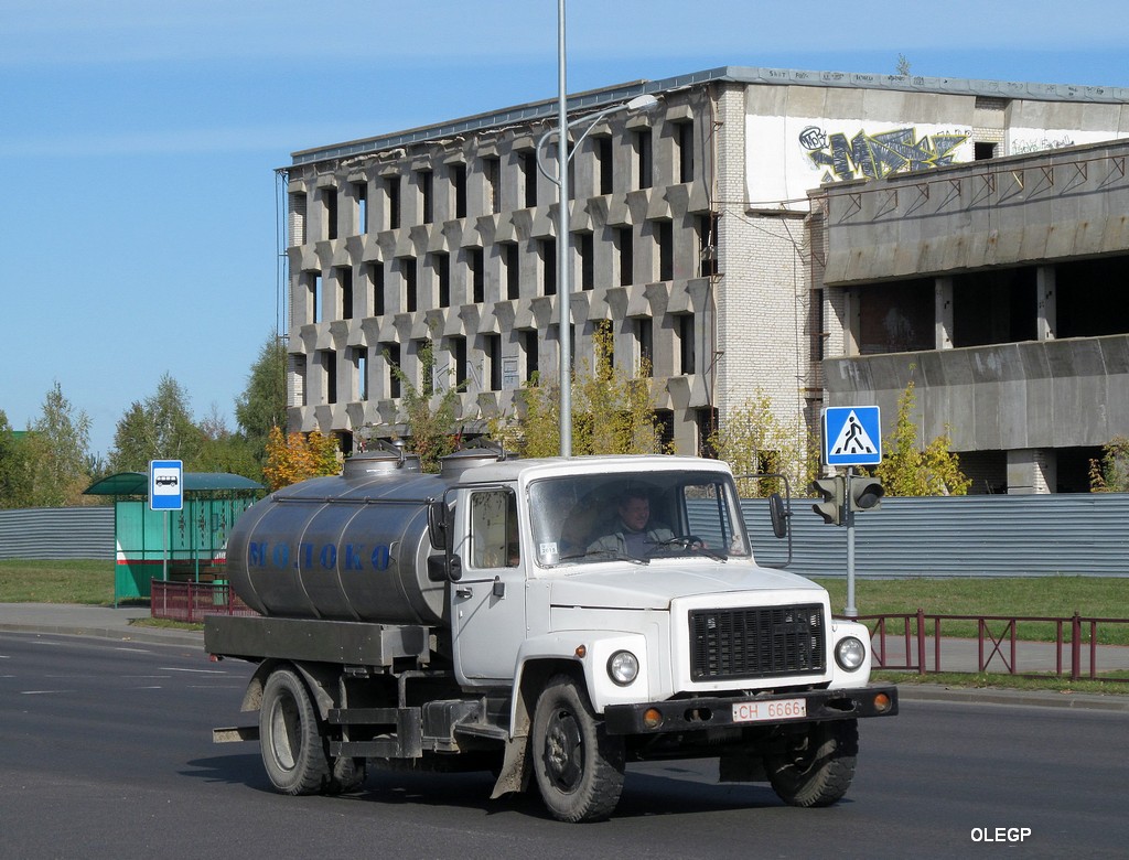 Гродненская область, № СН 6666 — ГАЗ-3309