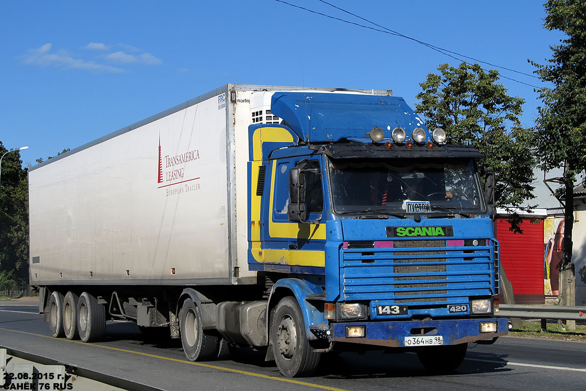 Санкт-Петербург, № О 364 НВ 98 — Scania (II) R143M