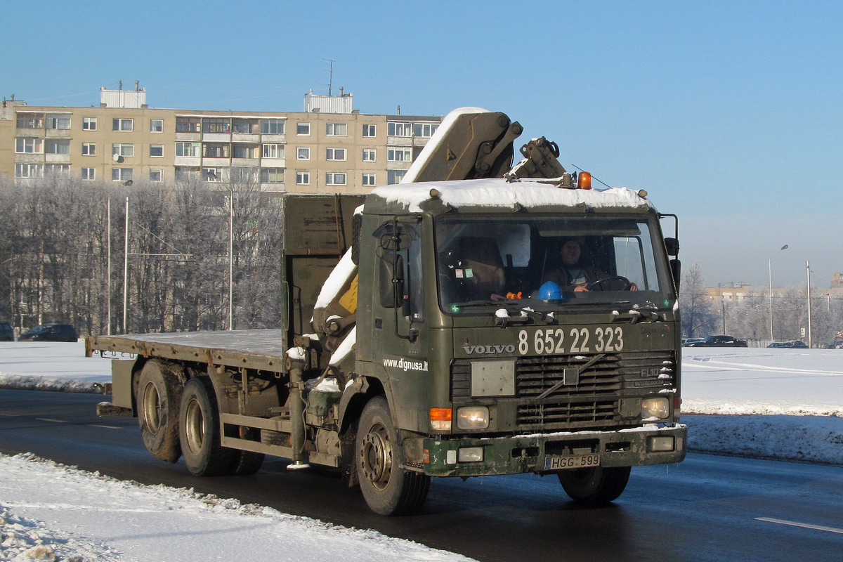 Литва, № HGG 599 — Volvo FL10