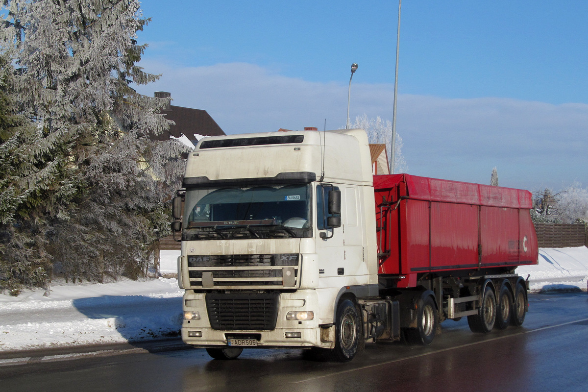 Литва, № ADR 505 — DAF XF95 FT