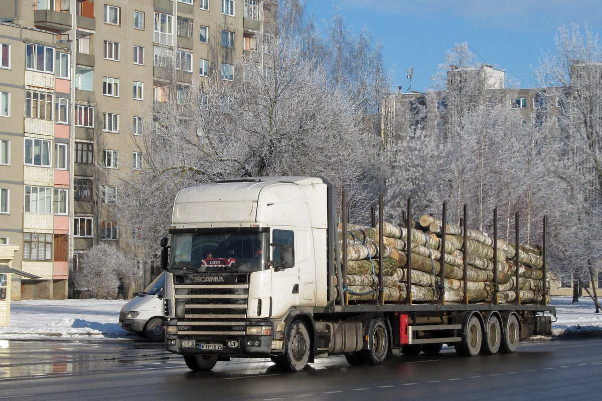 Литва, № FTP 815 — Scania ('1996) R124L