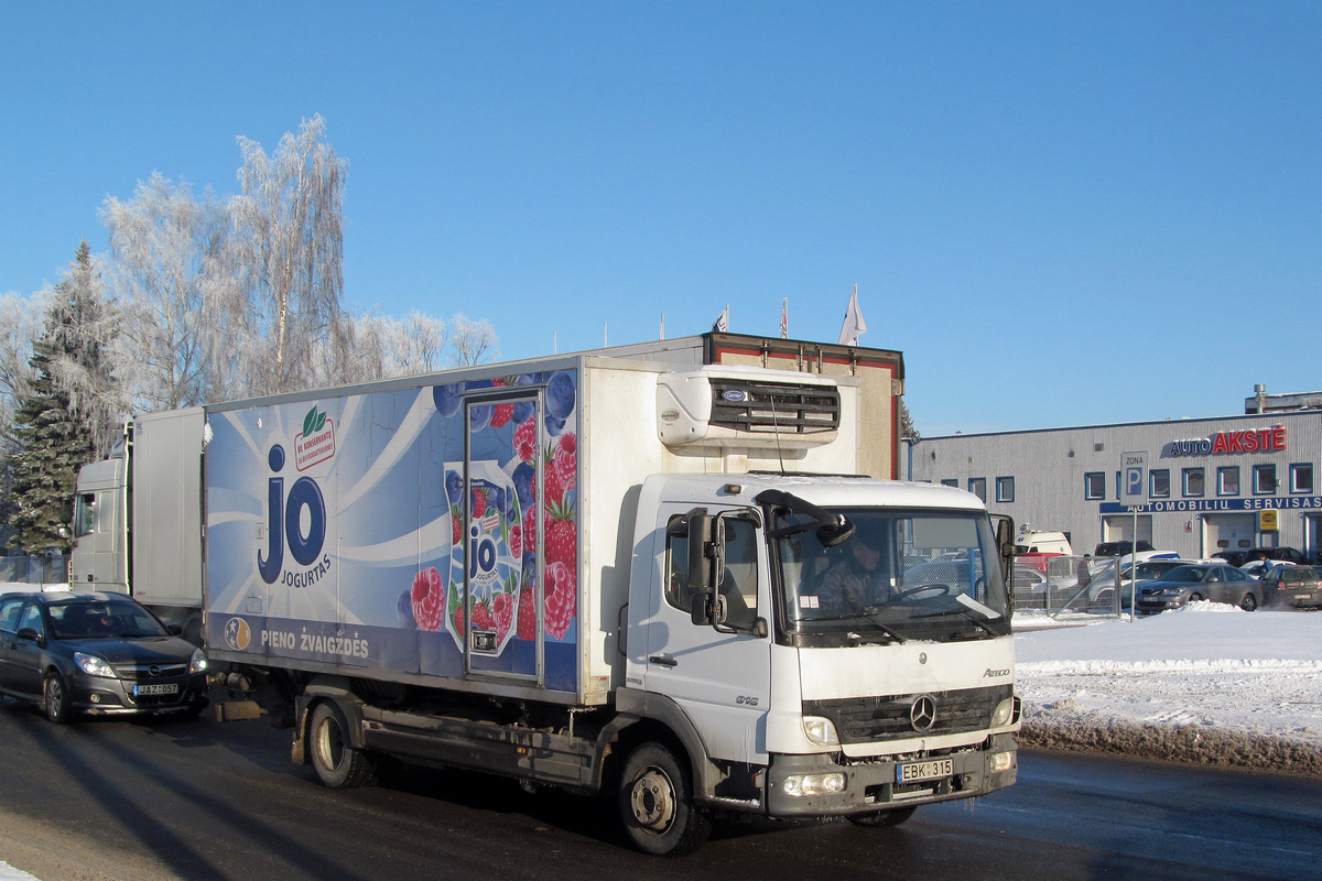 Литва, № EBK 315 — Mercedes-Benz Atego 916