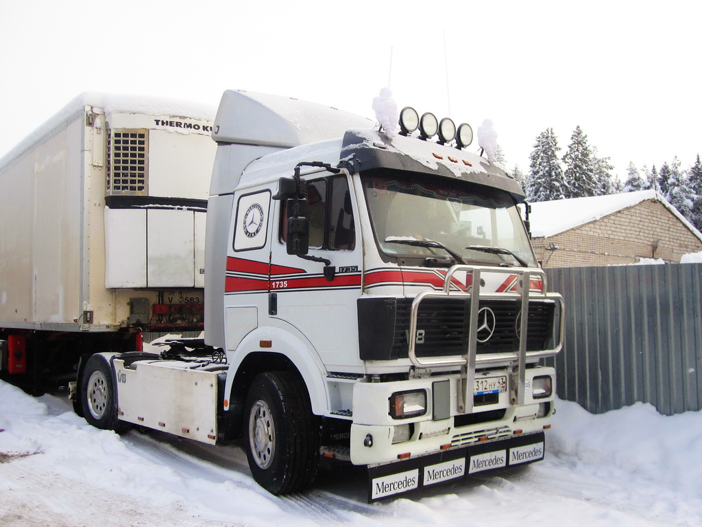 Кировская область, № С 312 НУ 43 — Mercedes-Benz SK 1735