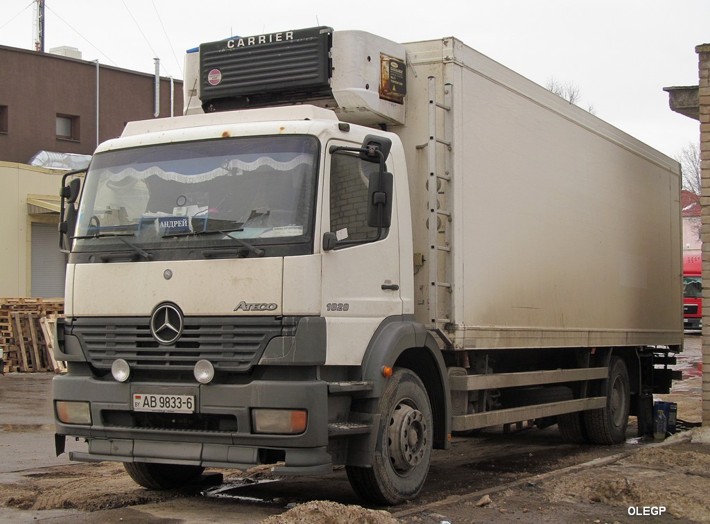 Могилёвская область, № АВ 9833-6 — Mercedes-Benz Atego 1828