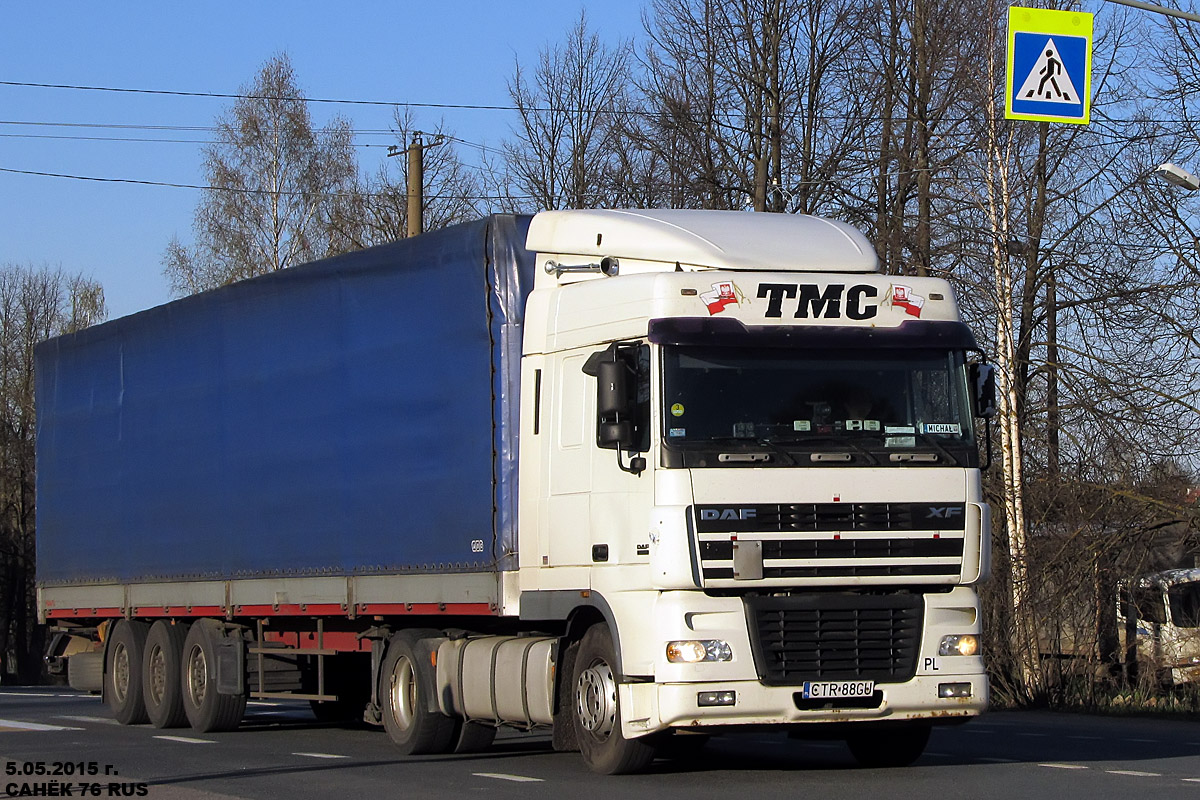 Польша, № CTR 88GU — DAF XF95 FT