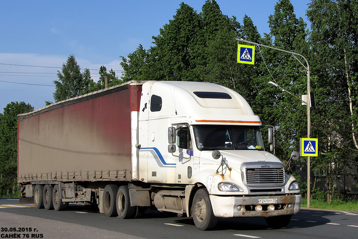 Вологодская область, № Т 241 РТ 35 — Freightliner Columbia