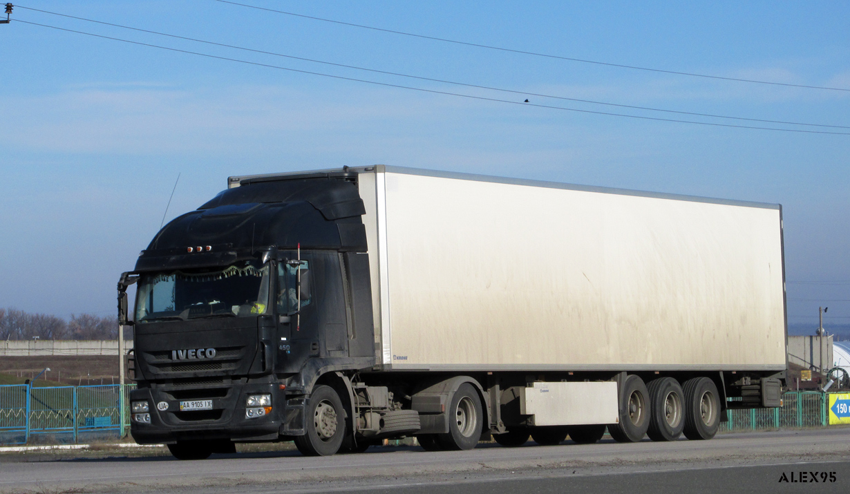 Киев, № АА 9105 ІХ — IVECO Stralis ('2007) 450