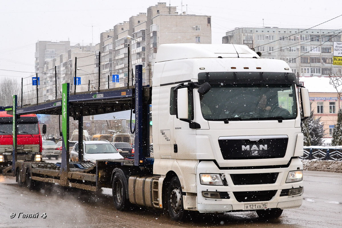 Чечня, № А 121 ХВ 95 — MAN TGX ('2007) 18.440