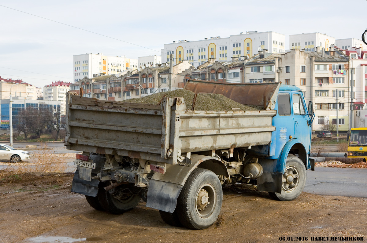 Крым, № А 534 ТУ 82 — МАЗ-5549