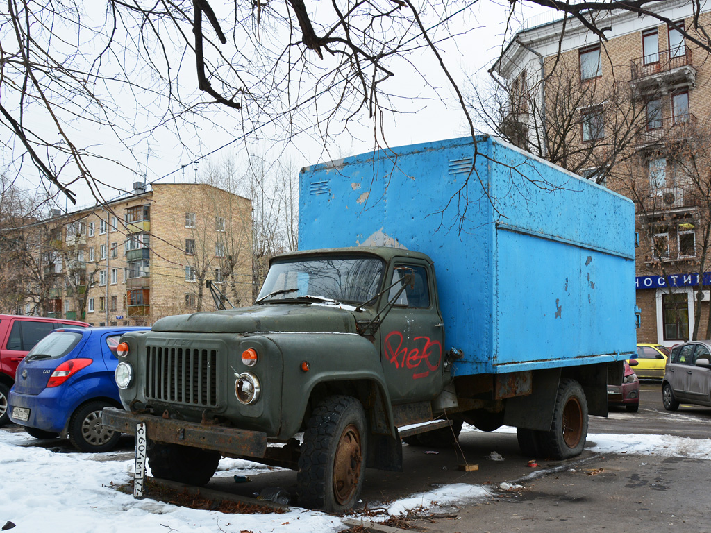 Москва, № С 604 МТ 77 — ГАЗ-53-12