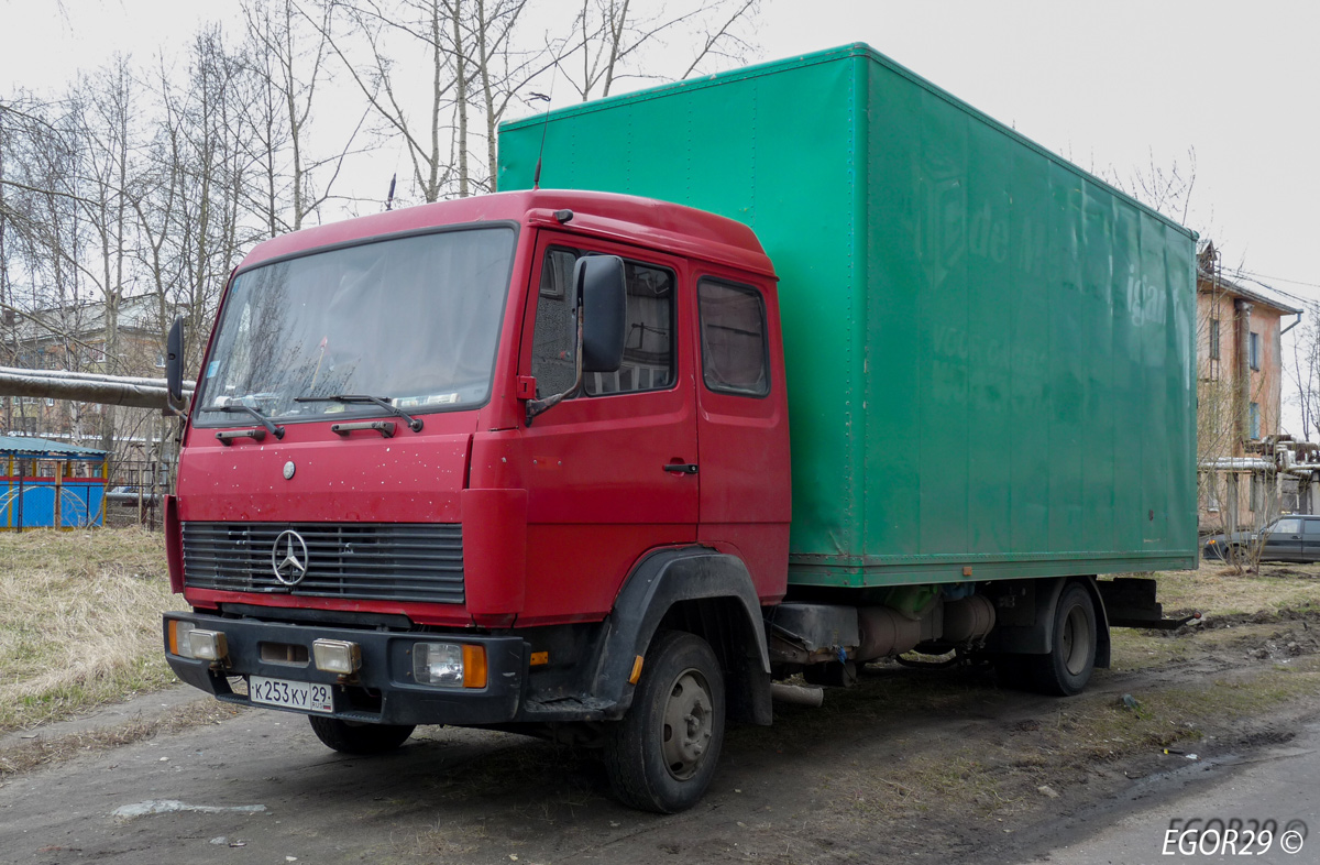 Архангельская область, № К 253 КУ 29 — Mercedes-Benz LK 814