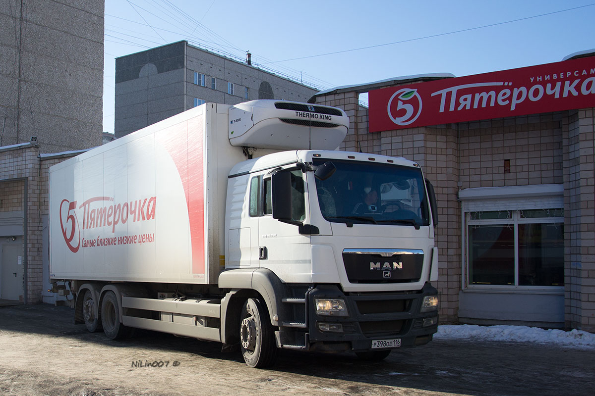 Татарстан, № Р 398 ОЕ 116 — MAN TGS ('2007) 26.350