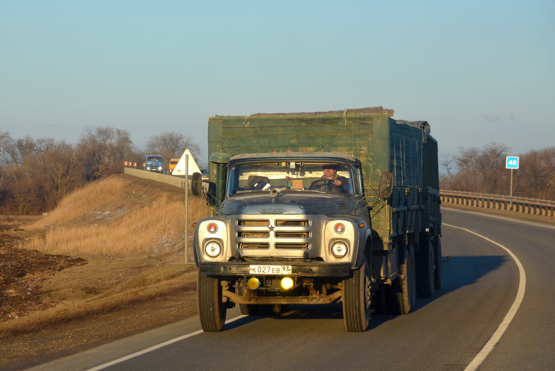 Краснодарский край, № К 027 ЕВ 93 — ЗИЛ-133ГЯ