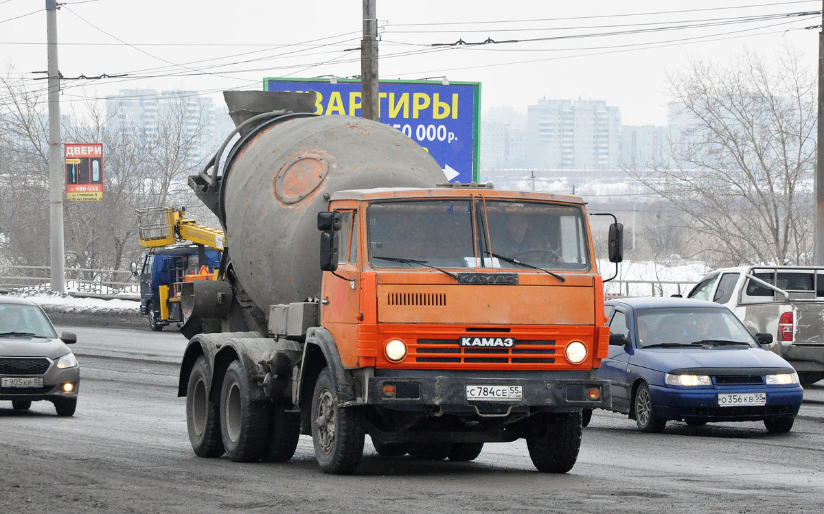 Омская область, № С 784 СЕ 55 — КамАЗ-5511