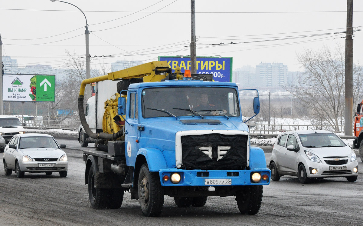 Омская область, № В 805 АА 55 — ЗИЛ-494560