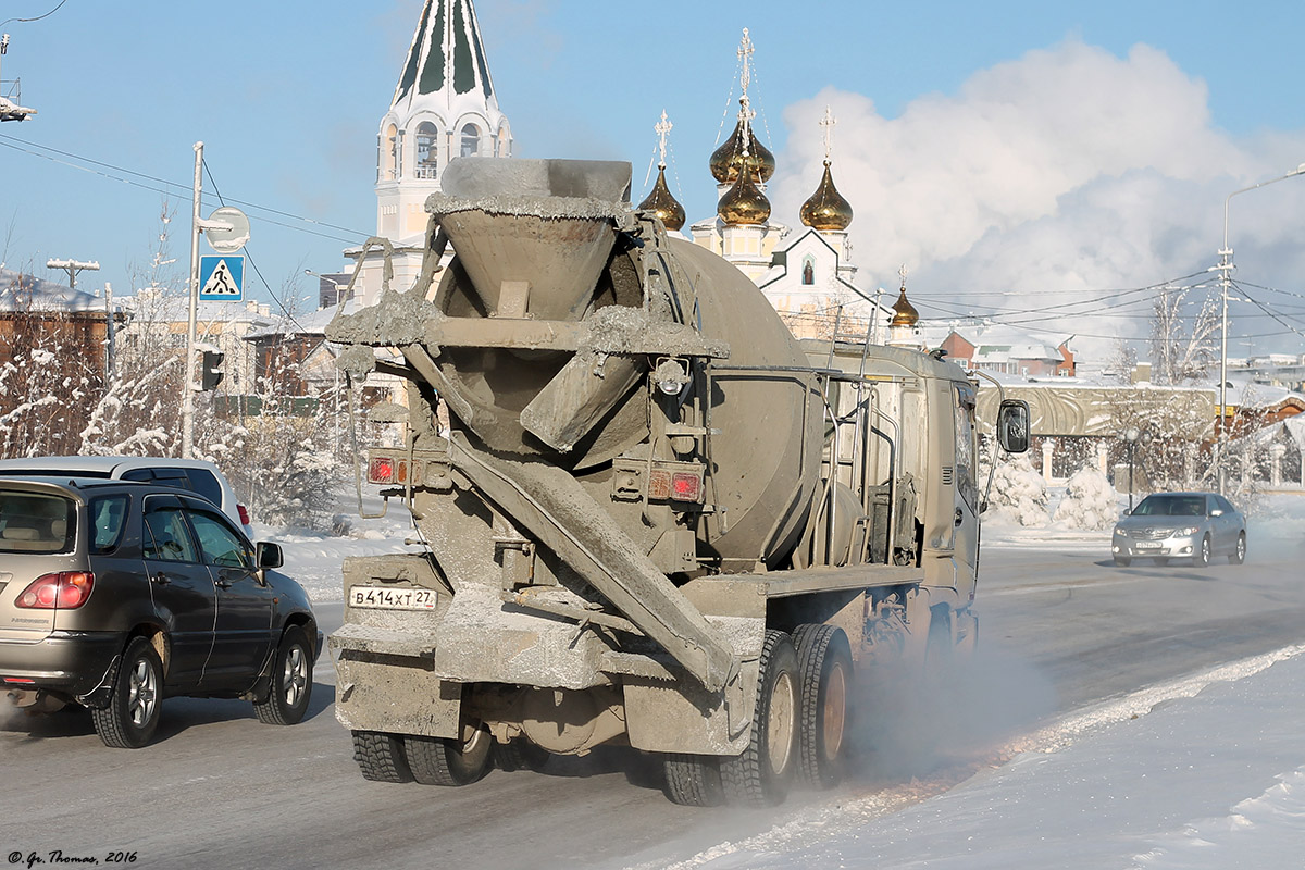 Саха (Якутия), № В 414 ХТ 27 — Isuzu Giga (общая модель)