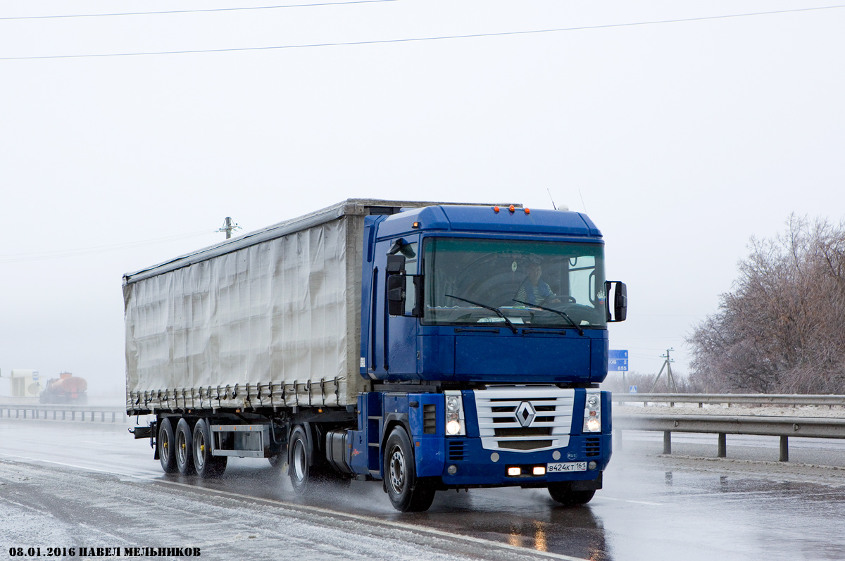 Ростовская область, № В 424 КТ 161 — Renault Magnum E-Tech ('2001)