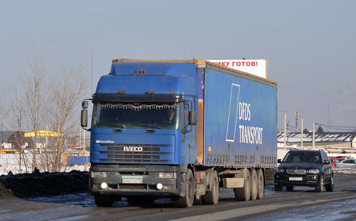 Тюменская область, № В 667 СХ 72 — IVECO EuroStar