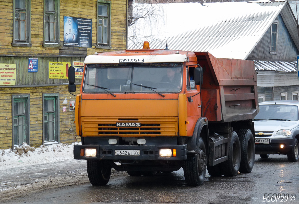 Архангельская область, № Е 642 ЕТ 29 — КамАЗ-55111-15 [55111R]